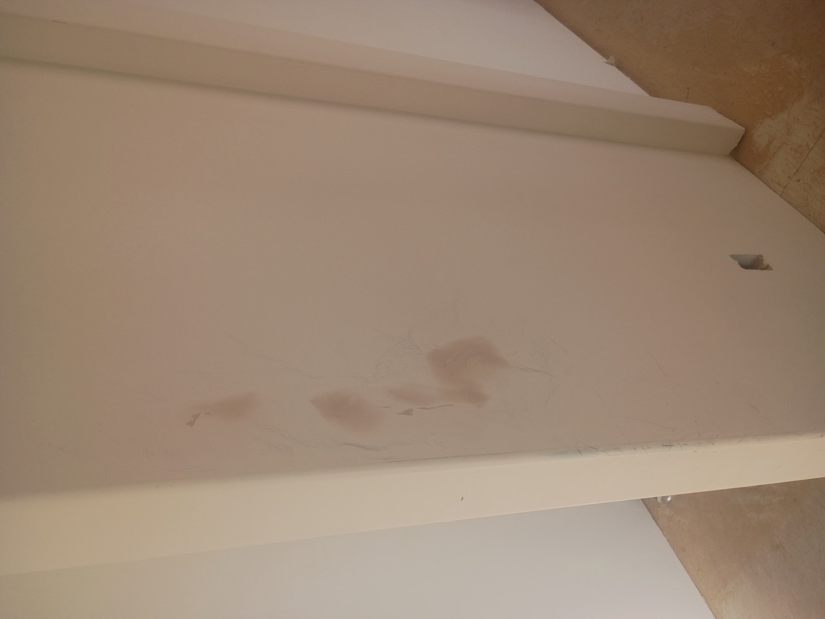 Space before framing and drywall work